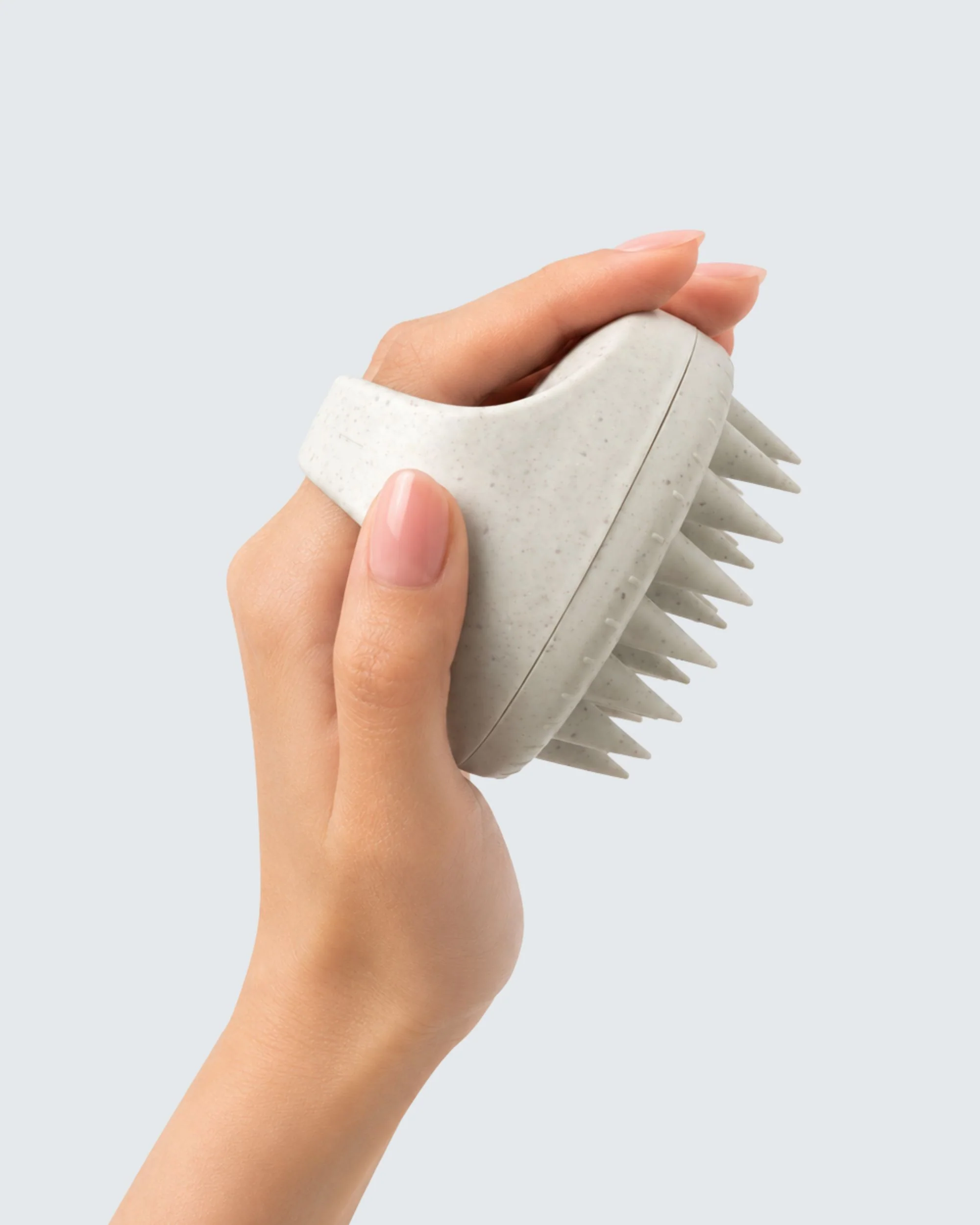 Scalp Massage Brush, White - Image 4