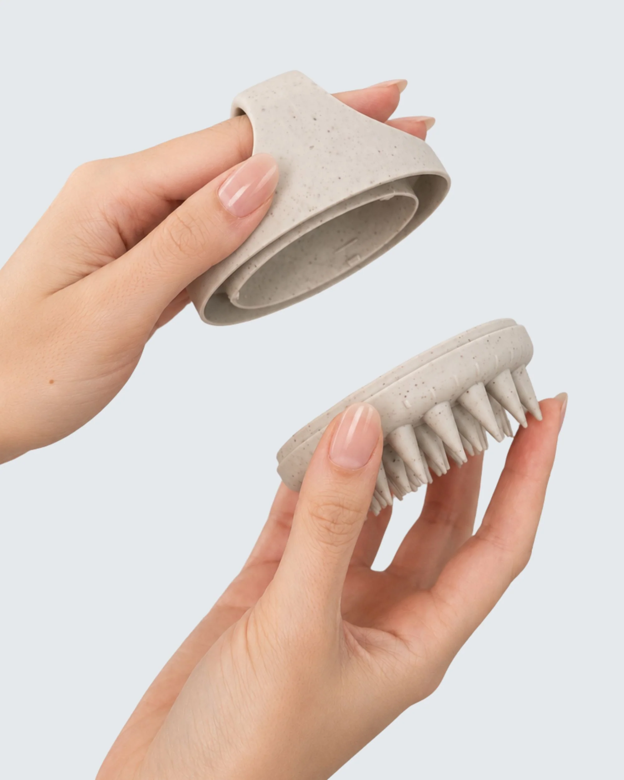 Scalp Massage Brush, White - Image 5