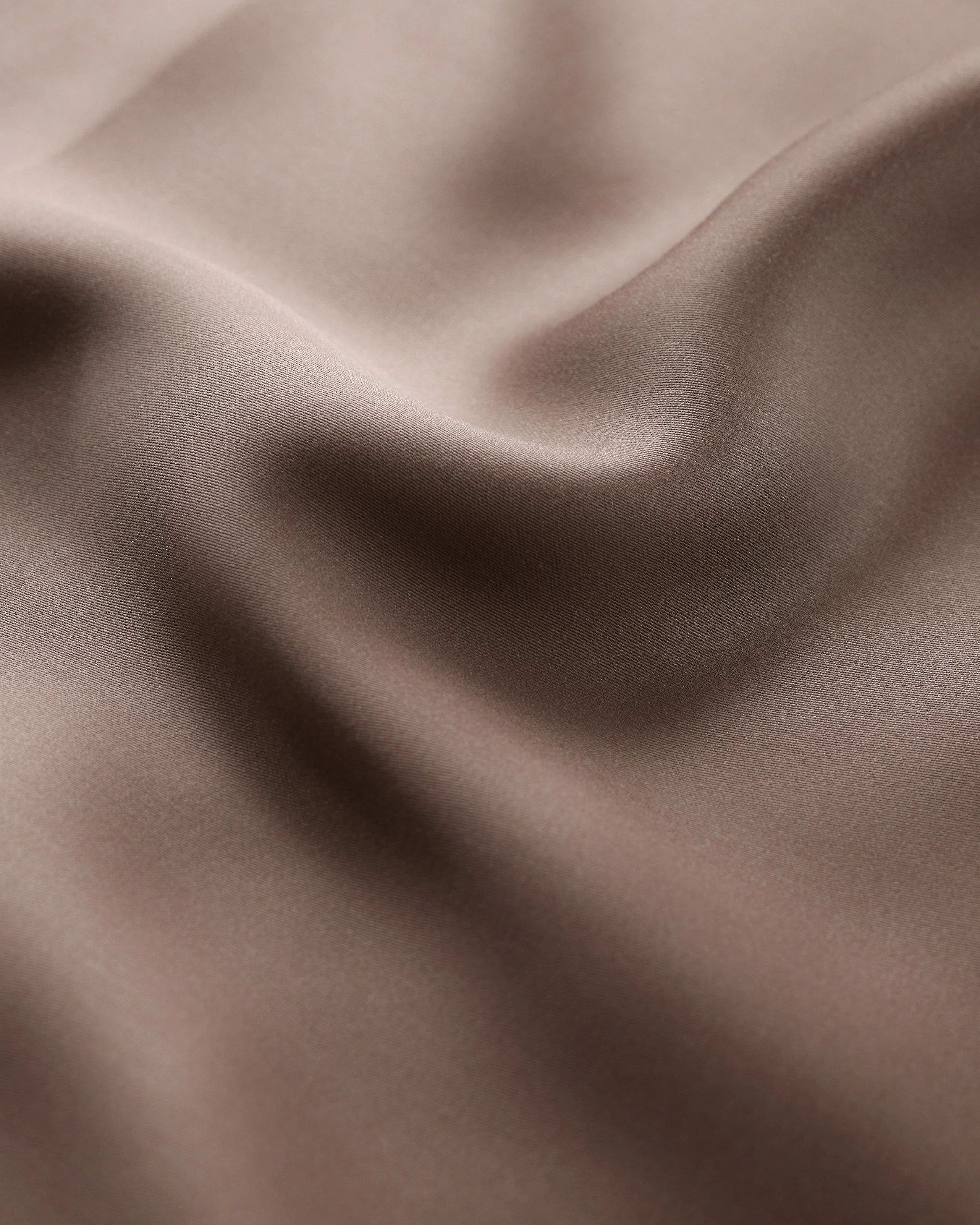 Silky Bamboo Duvet Cover, Mocha - Image 7
