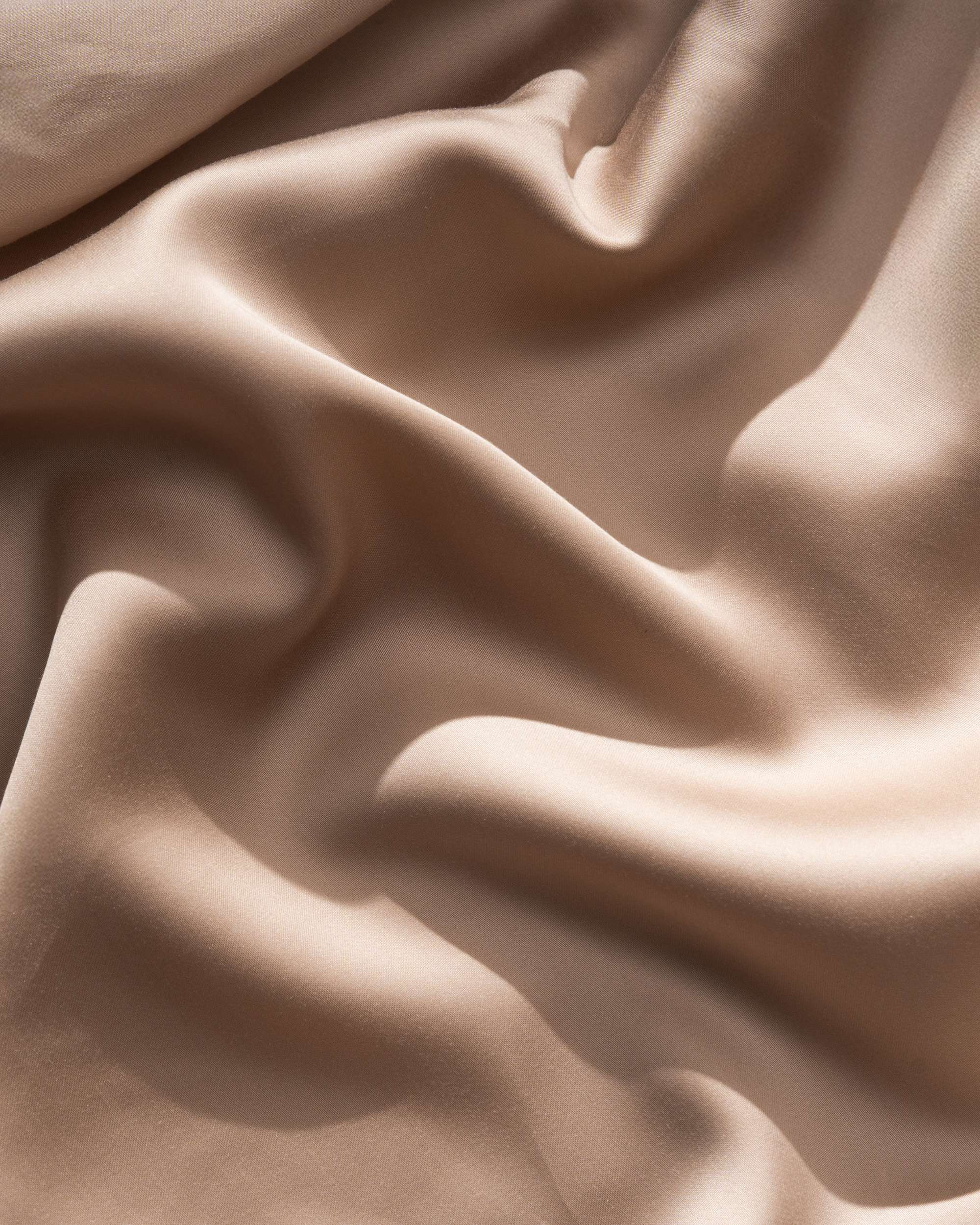 Silky Bamboo Duvet Cover, Taupe - Image 4