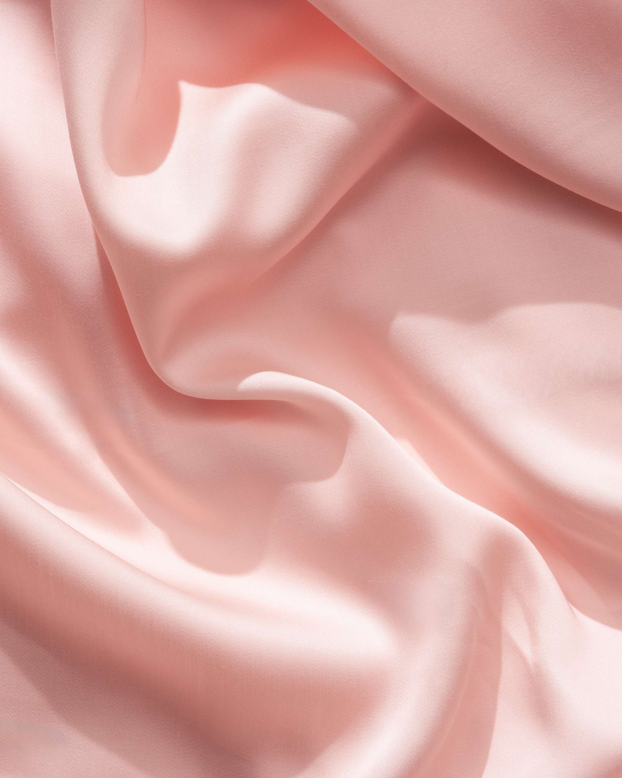 Silky Bamboo Flat Sheet, Powder Pink - Image 6